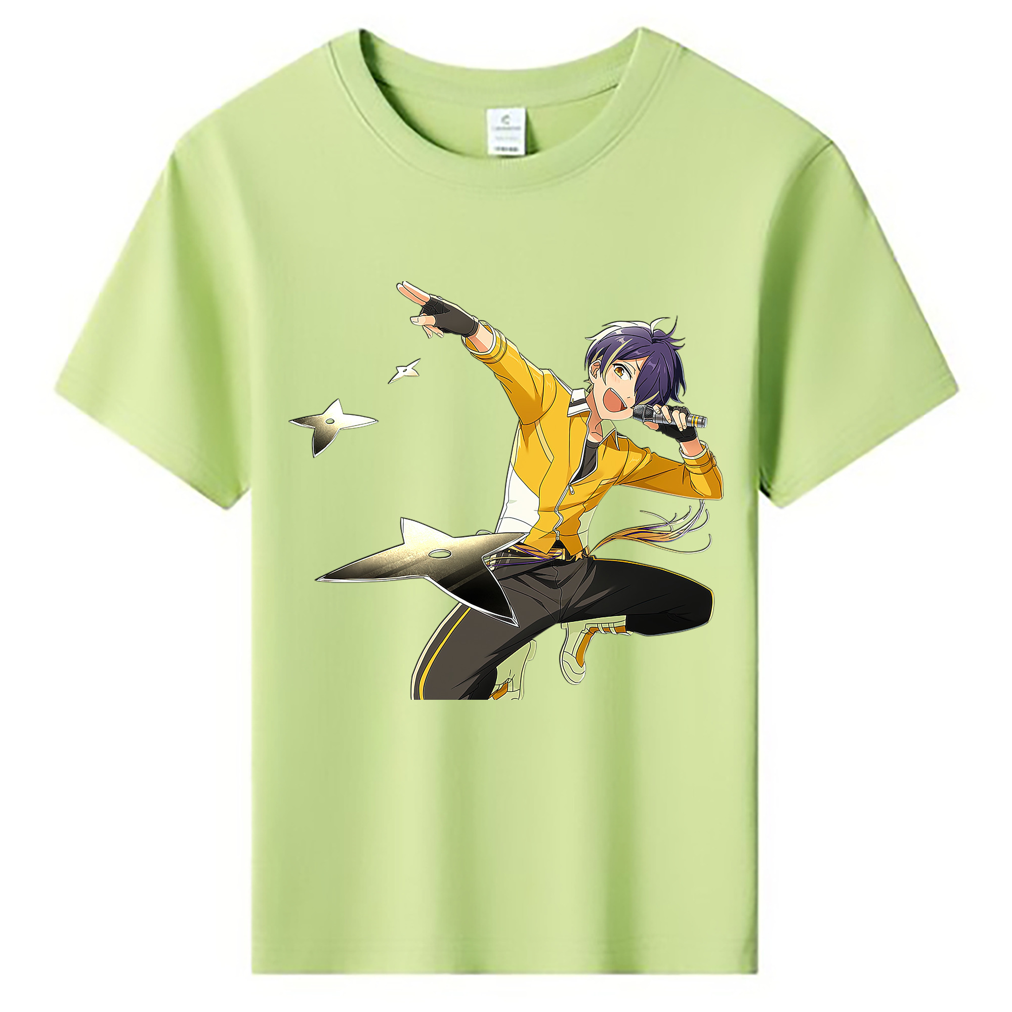 （画像用） あんさんぶるスターズ! Ensemble Stars 綿100％キッズTシャツ（フロントプリント）